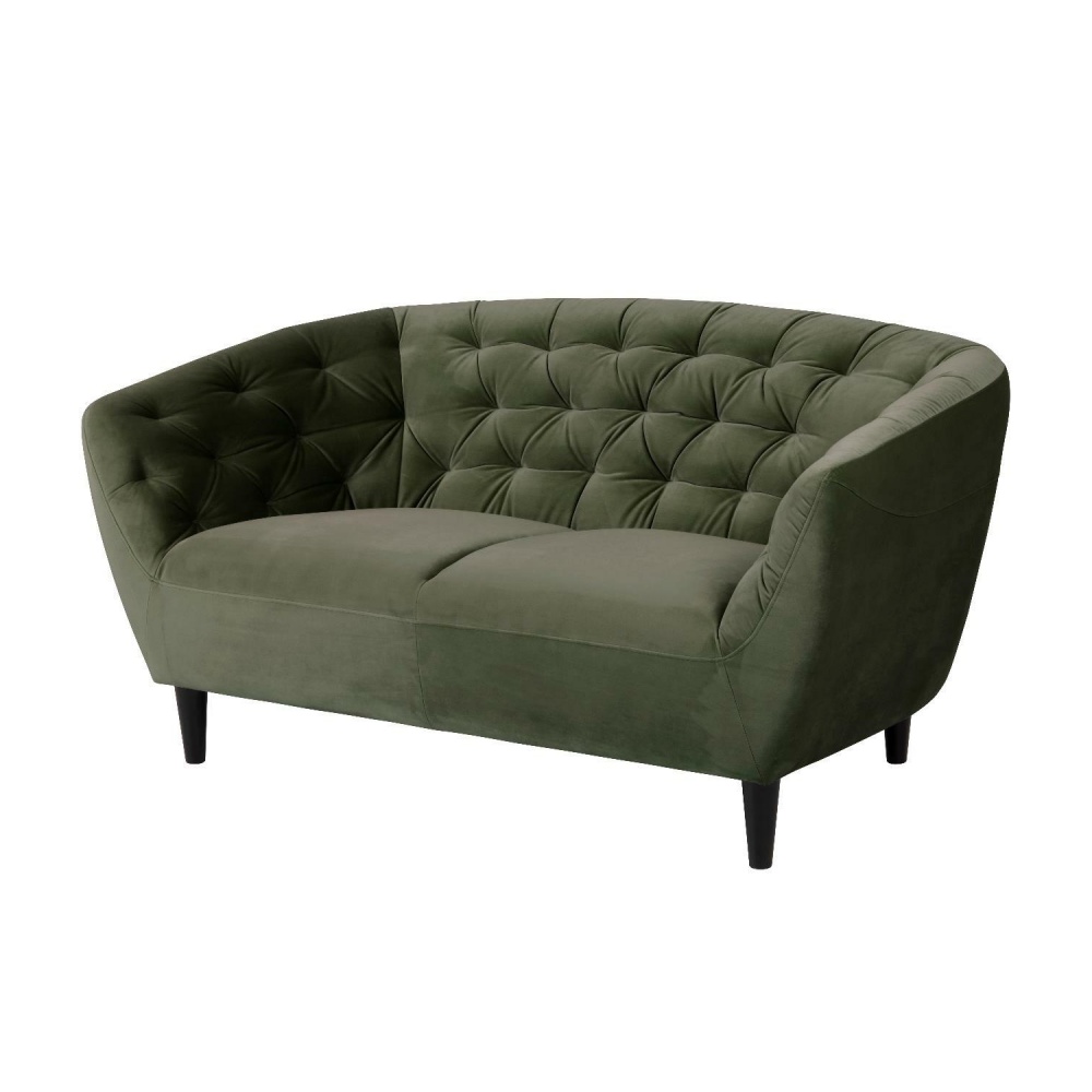 Sofa dwuosobowa Ria zielona - zdjęcie 1