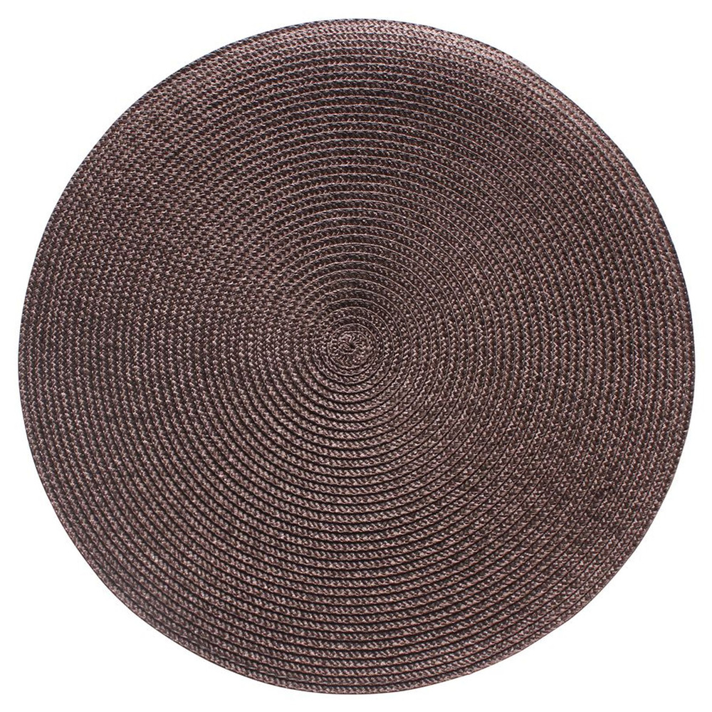 Podkładka pod talerz Hellgrau średnica 38 cm brązowa - zdjęcie 1