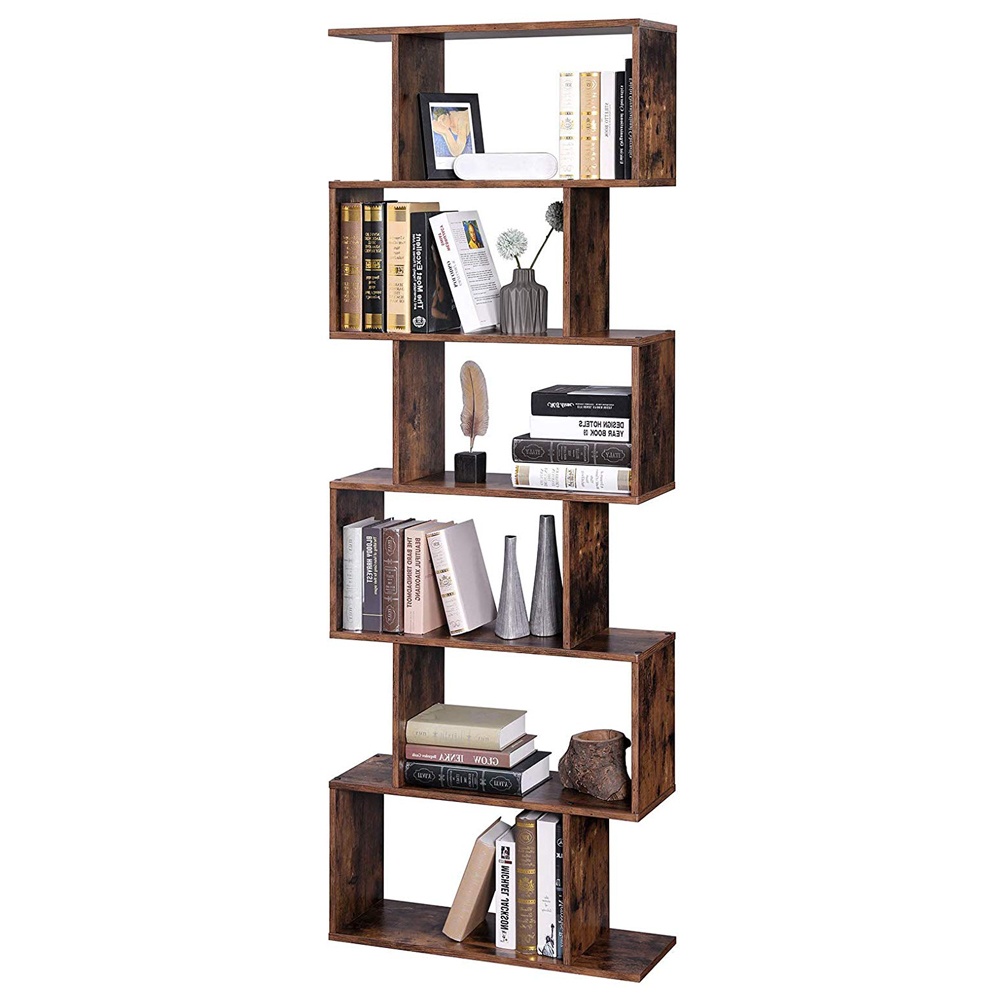 Regał Kaliopsi sześciopoziomowy w stylu vintage - zdjęcie 1