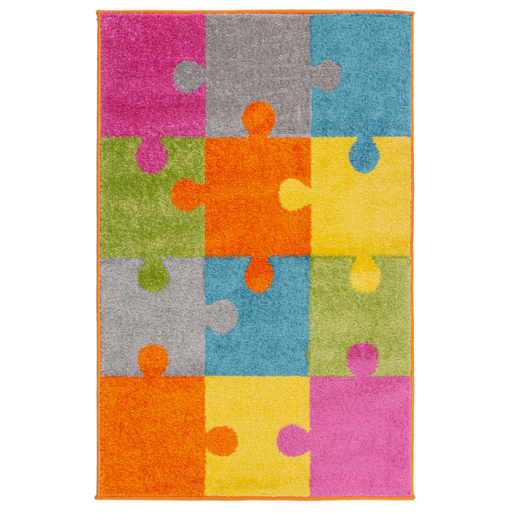 Dywan dziecięcy Pleidi w puzzle 90x150 cm - zdjęcie 1