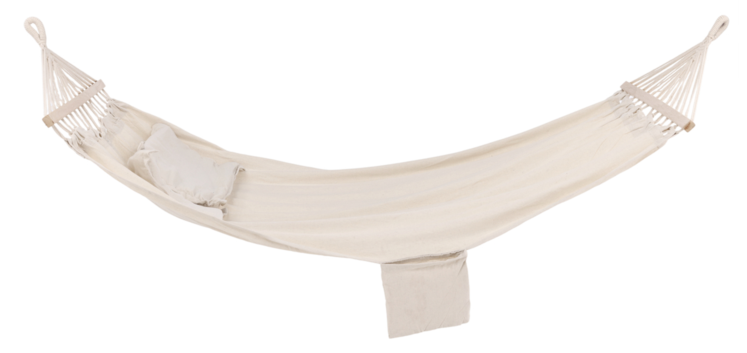 Hamak dwuosobowy Souslly kremowy - zdjęcie 1