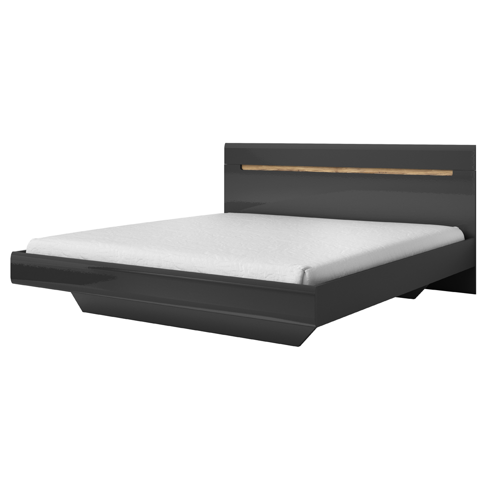 Łóżko Kanopus antracyt - zdjęcie 1