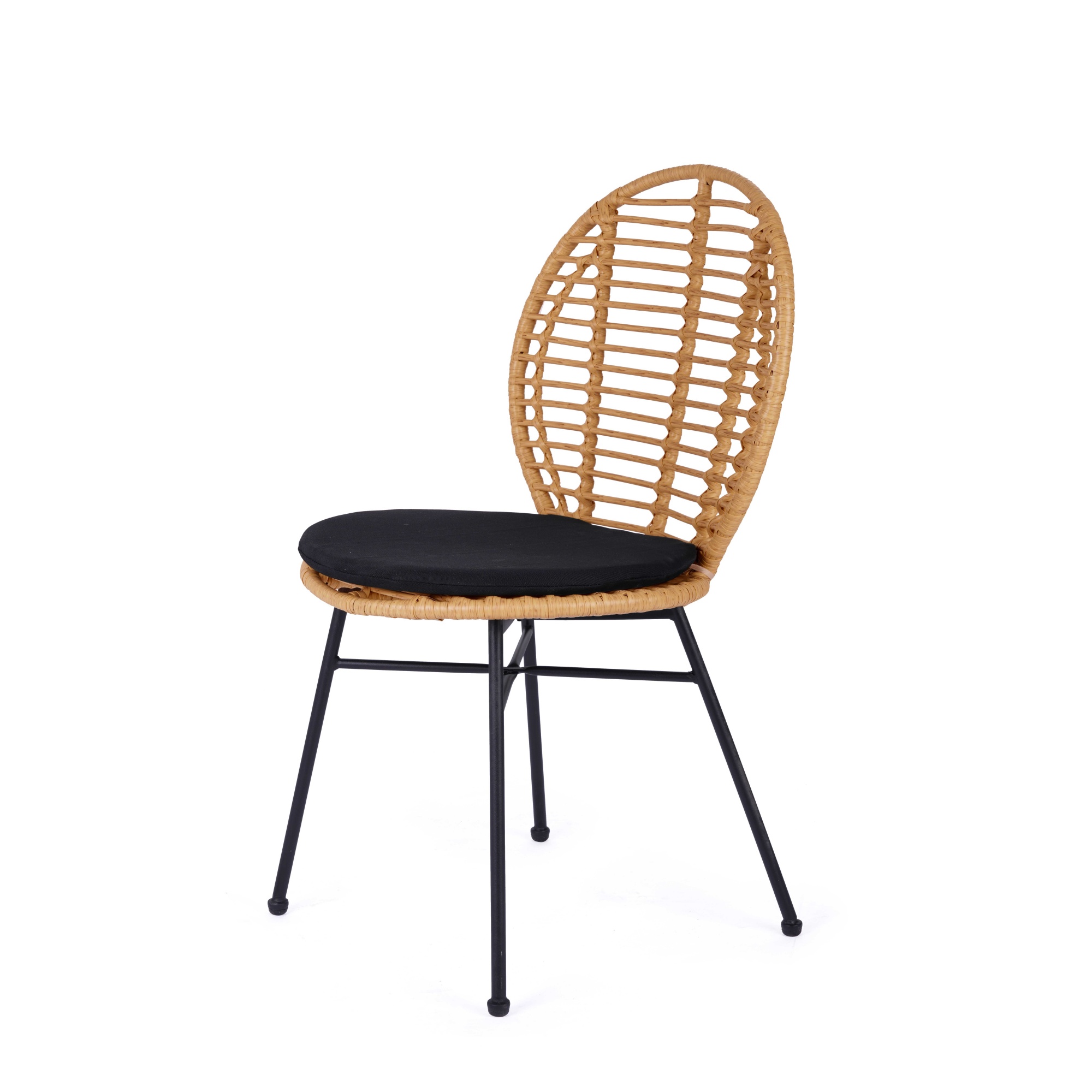 Krzesło z tworzywa Dhuburi naturalny - zdjęcie 1