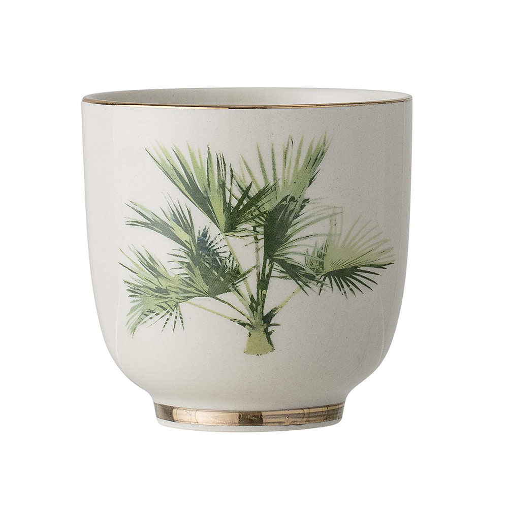 Kubek Neruka z kamionki zielony - zdjęcie 1