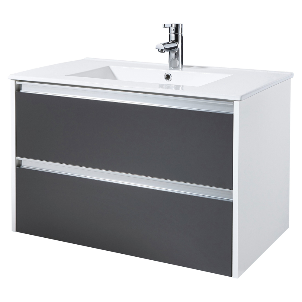 Szafka pod umywalkę Antari 80 cm grafitowa - zdjęcie 1