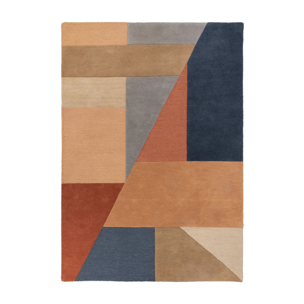 Dywan wełniany Alwyn wielokolorowy - zdjęcie 1