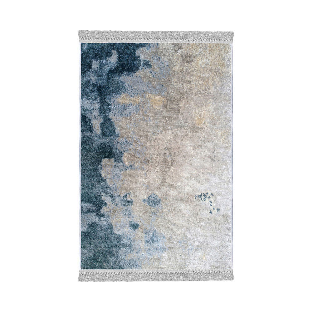 Dywan nowoczesny Lobsece 180x280 beżowo-niebieski - zdjęcie 1