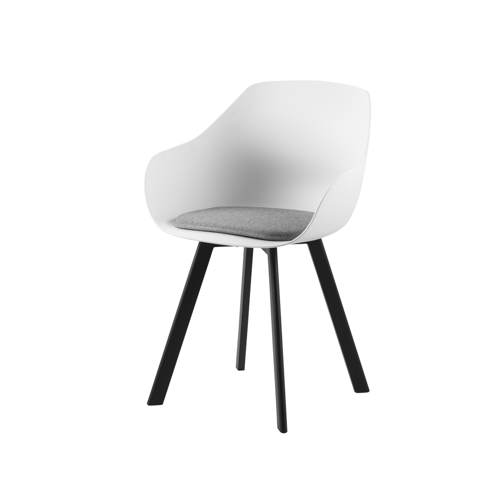 Krzesło Schino z metalowymi nóżkami