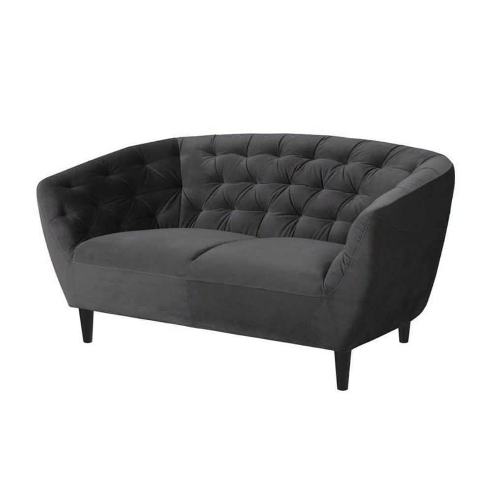 Sofa dwuosobowa Ria szara - zdjęcie 1