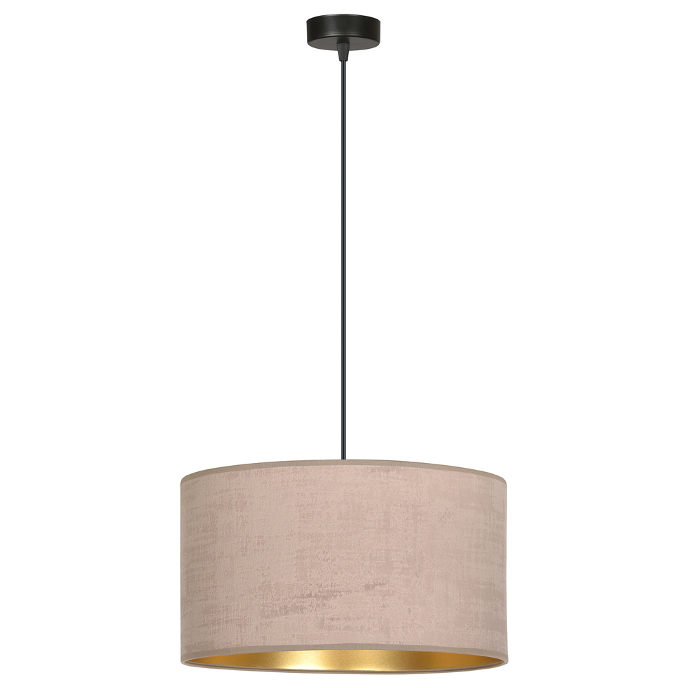 Lampa wisząca Hellid średnica 35 cm różowa - zdjęcie 1