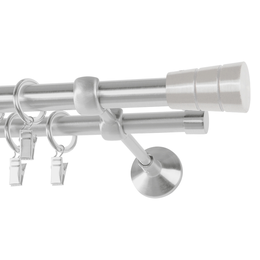 Karnisz podwójny Vanchr satyna - zdjęcie 1