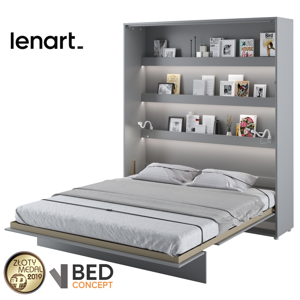 Półkotapczan pionowy BED CONCEPT 180x200 cm - zdjęcie 1