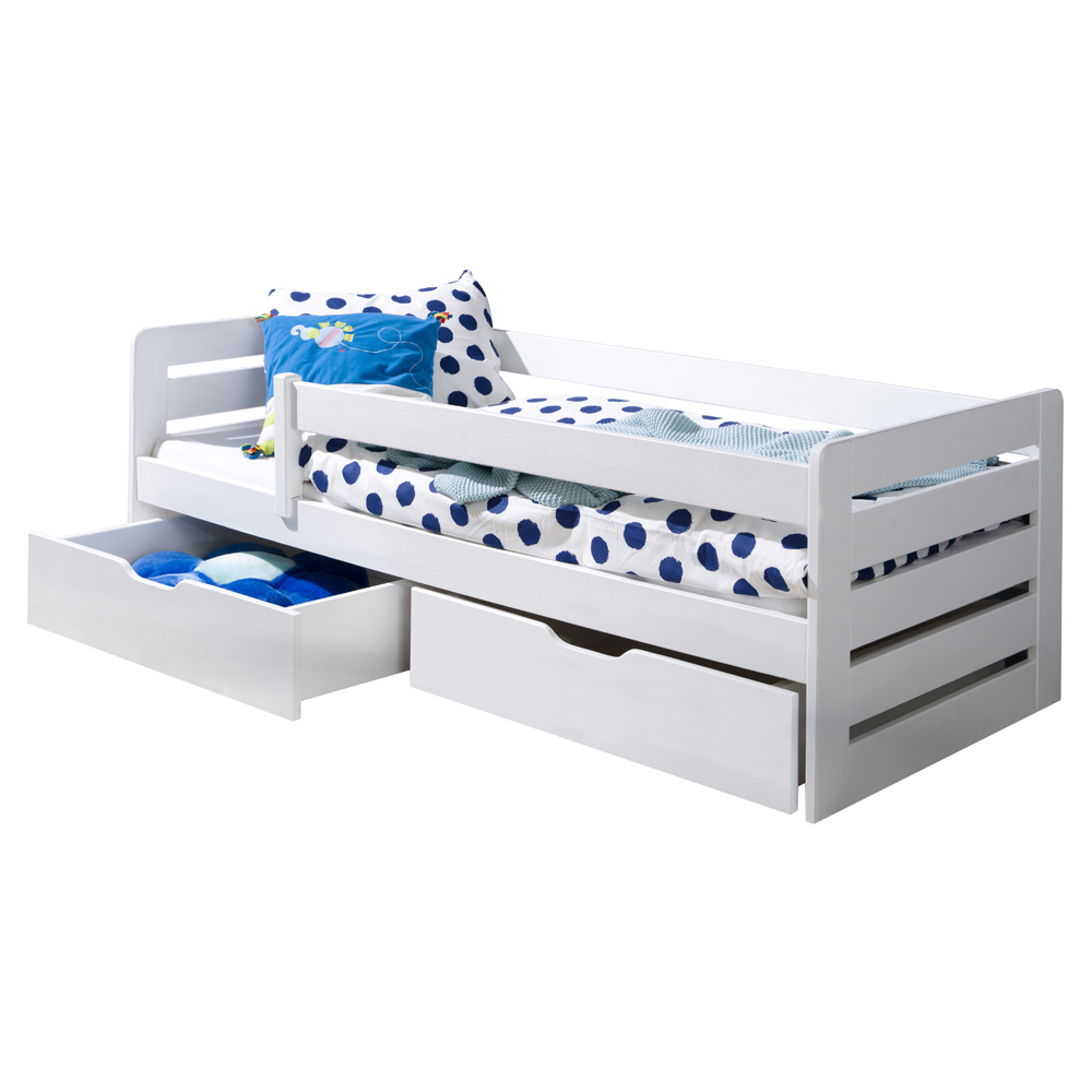 Łóżko młodzieżowe z dwiema szufladami Olmeda - zdjęcie 1