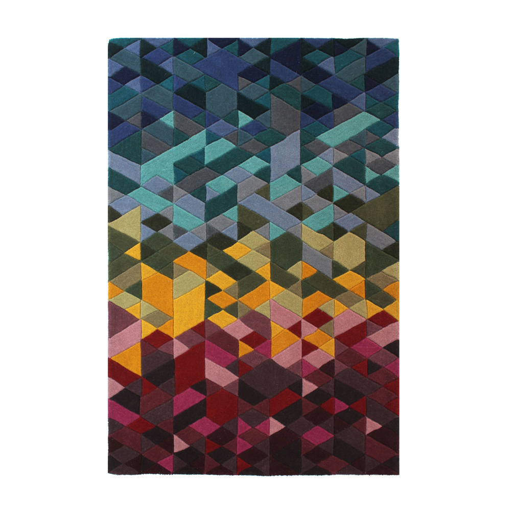 Dywan wełniany Kingston wielokolorowy - zdjęcie 1