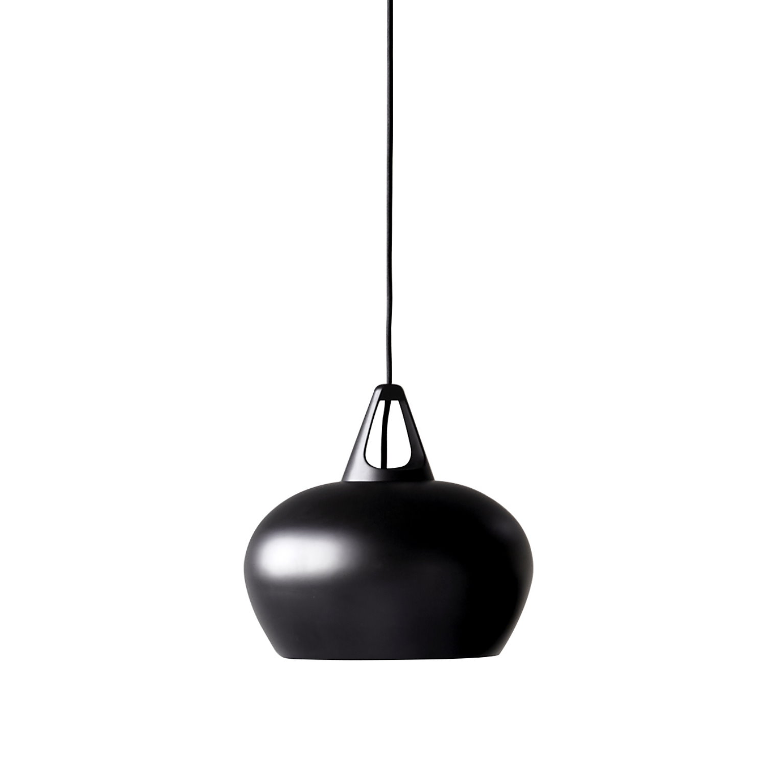 Lampa wisząca Belly średnica 29 cm czarna - zdjęcie 1