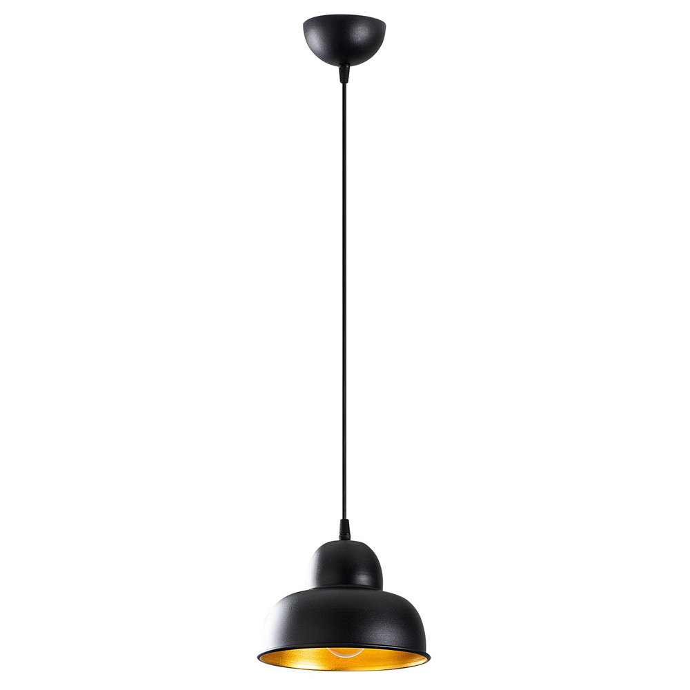 Lampa wisząca Hentima czarna - zdjęcie 1