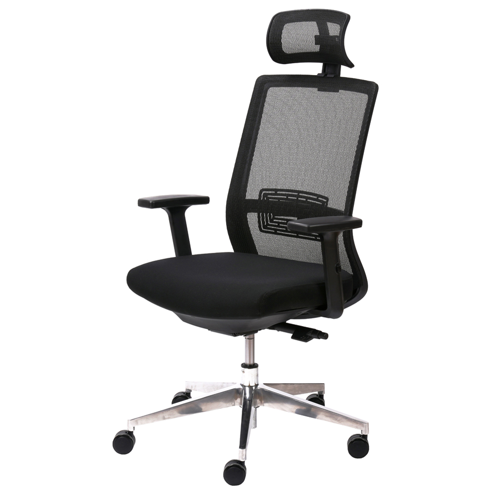 Fotel biurowy Adelfia czarny - zdjęcie 1