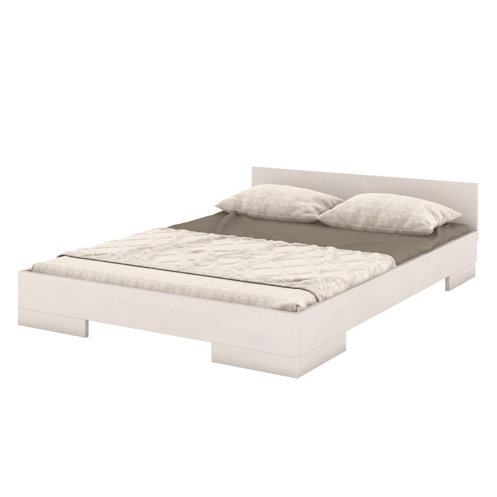 Łóżko Noava z drewna bukowego niskie - zdjęcie 1