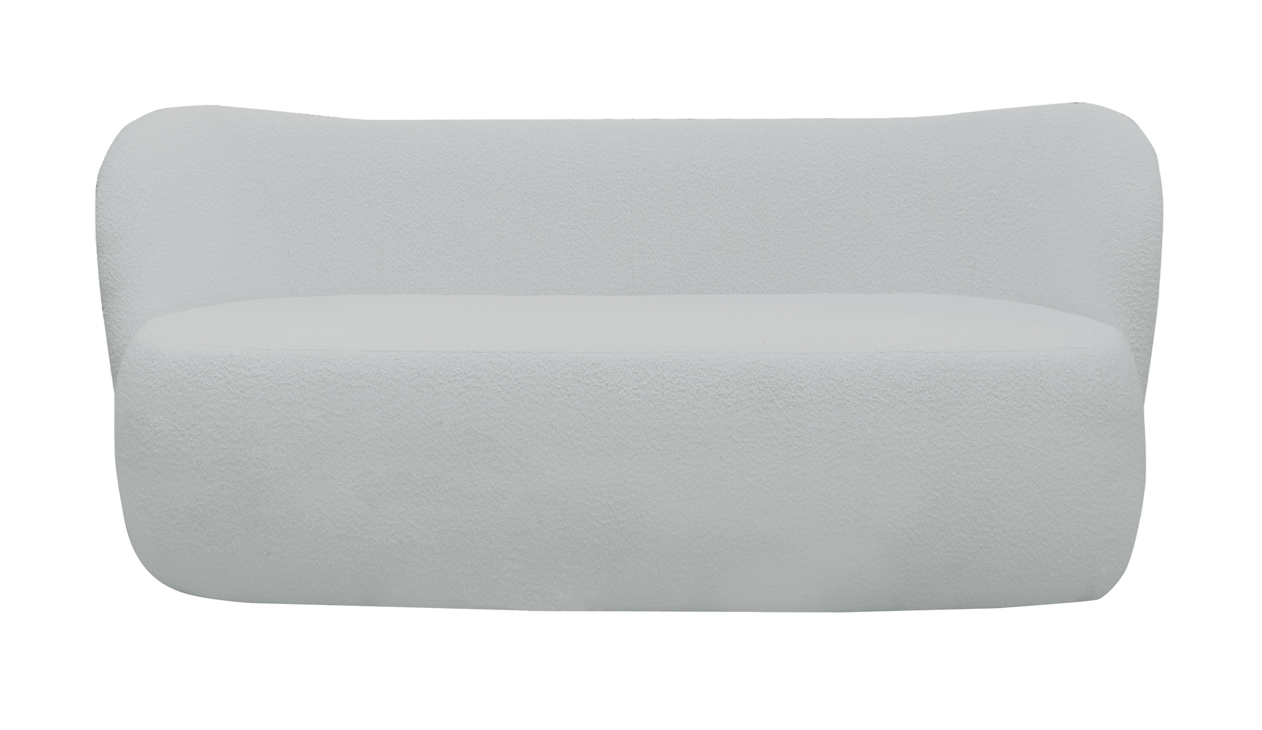 Sofa trzyosobowa Kafifi jasnoszara boucle - zdjęcie 1