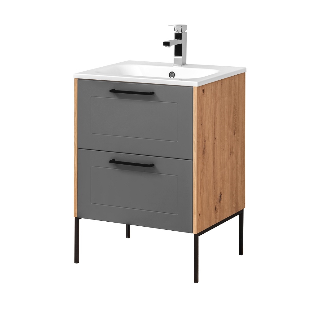 Szafka pod umywalkę Herime 60 cm - zdjęcie 1