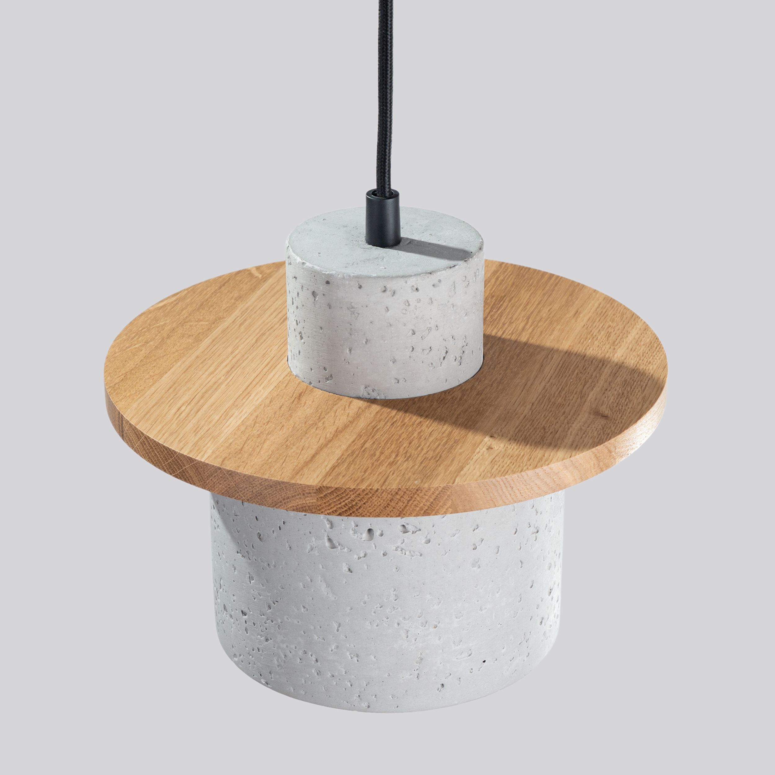 Lampa wisząca Mab beton