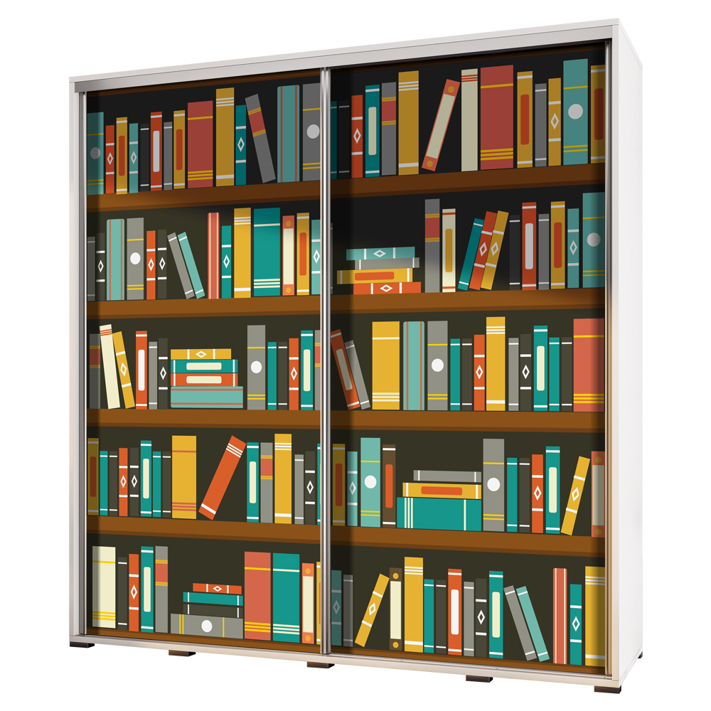 Szafa Wenecja 205 cm Biblioteka - zdjęcie 1