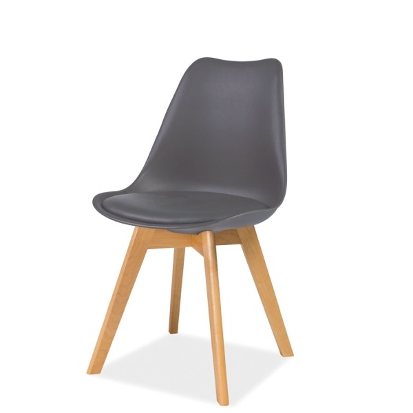 Krzesło Camelle szare - buk