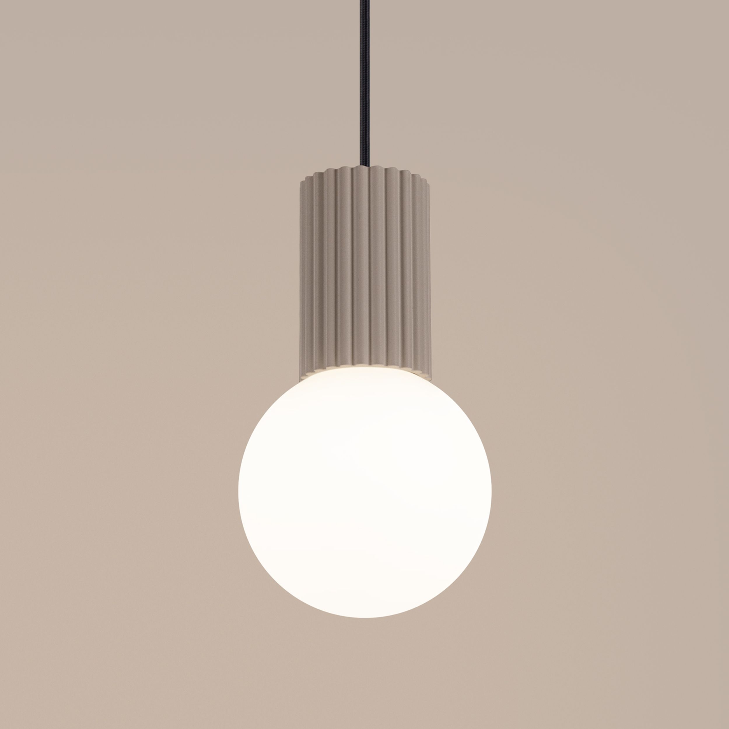 Lampa wisząca Halo 1 taupe
