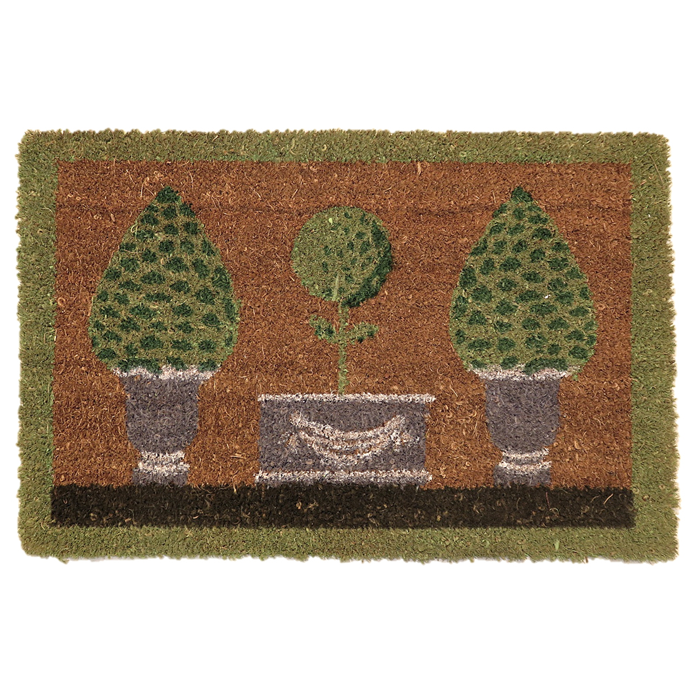 Wycieraczka do butów Gwen z motywem roślin 40x60 cm - zdjęcie 1