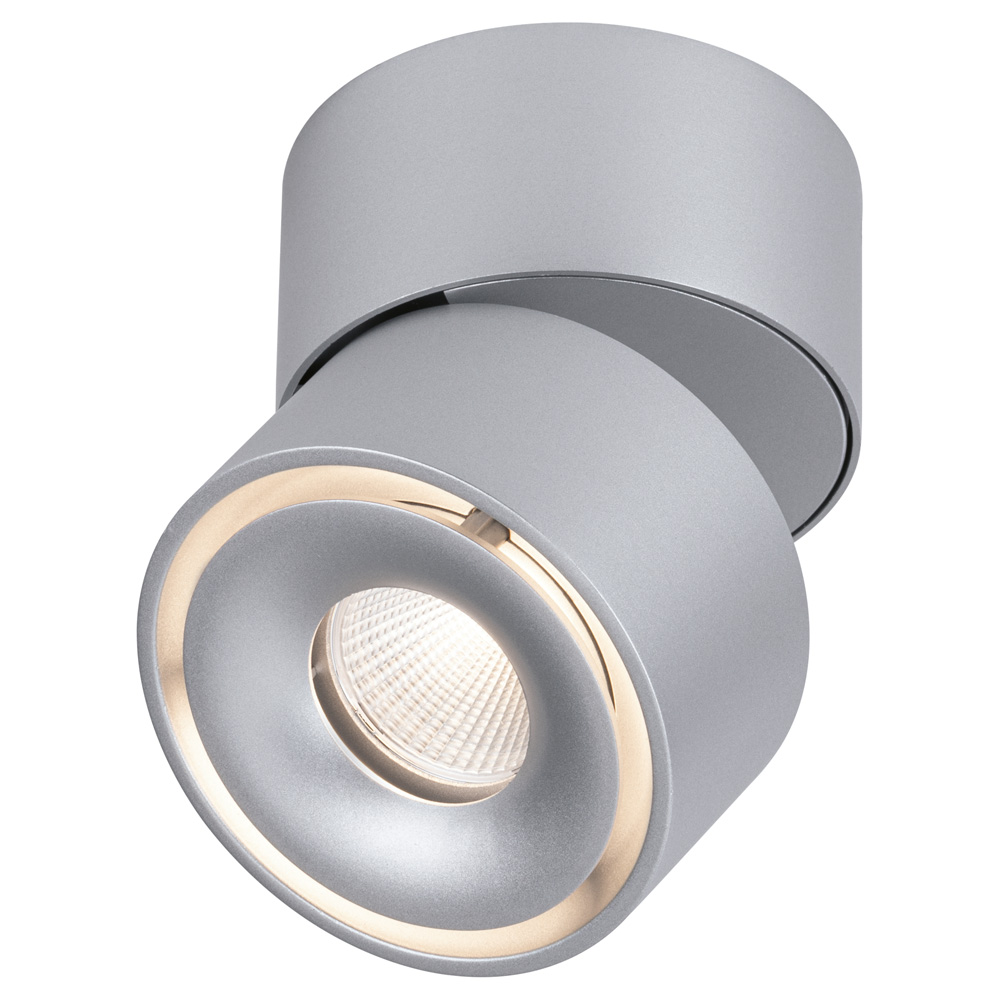 Spot sufitowy Nerong 8,3 cm srebrny - zdjęcie 1