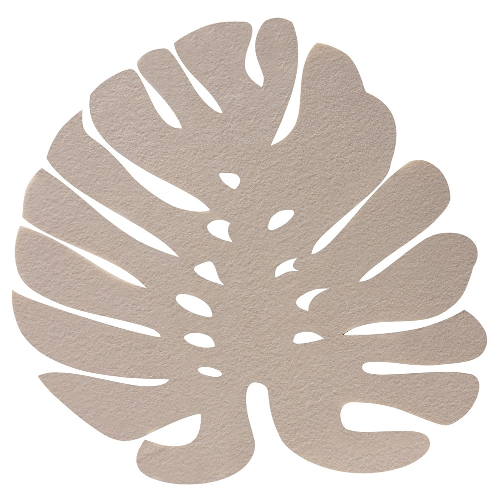 Podkładka pod talerz Blaugrau 38x38 cm beżowa - zdjęcie 1