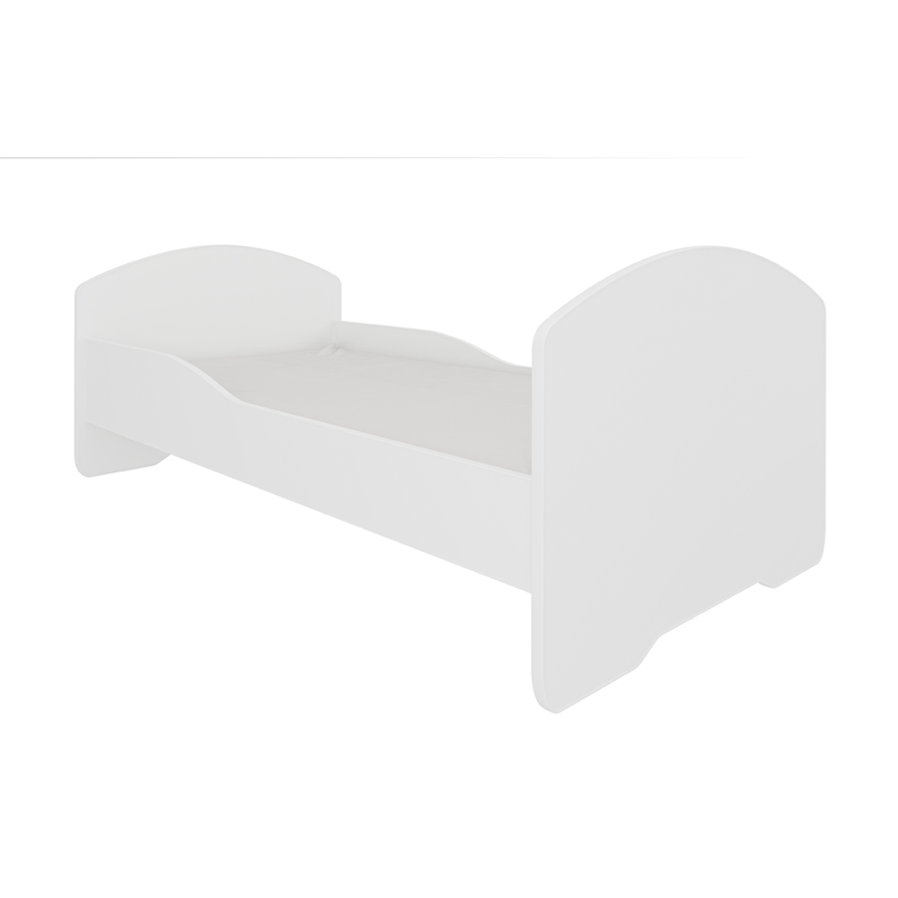 Łóżko dziecięce Blasius 140x70 cm białe  - zdjęcie 1