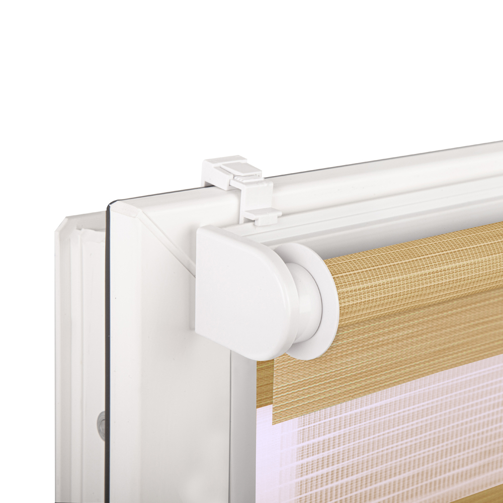 Roleta mini dzień/noc Progrance Nat Click piasek - zdjęcie 1