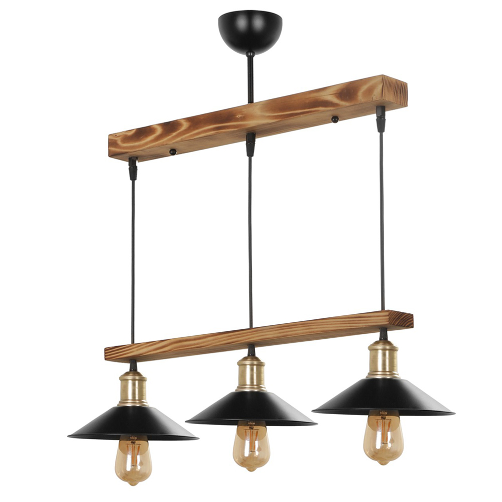 Żyrandol nowoczesny Bluismire x3 - zdjęcie 1