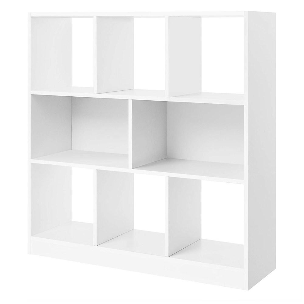 Regał Acacion 8 półek symetryczny biały - zdjęcie 1