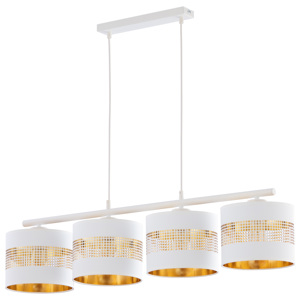 Lampa wisząca Togne x4 95 cm czarna - zdjęcie 1