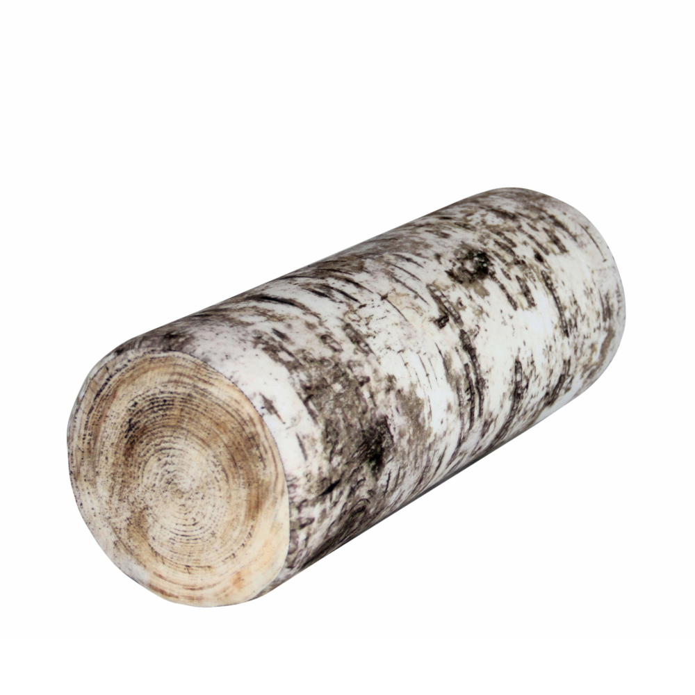 Wałek dekoracyjny Woonie 15x40 cm z motywem brzozy - zdjęcie 1