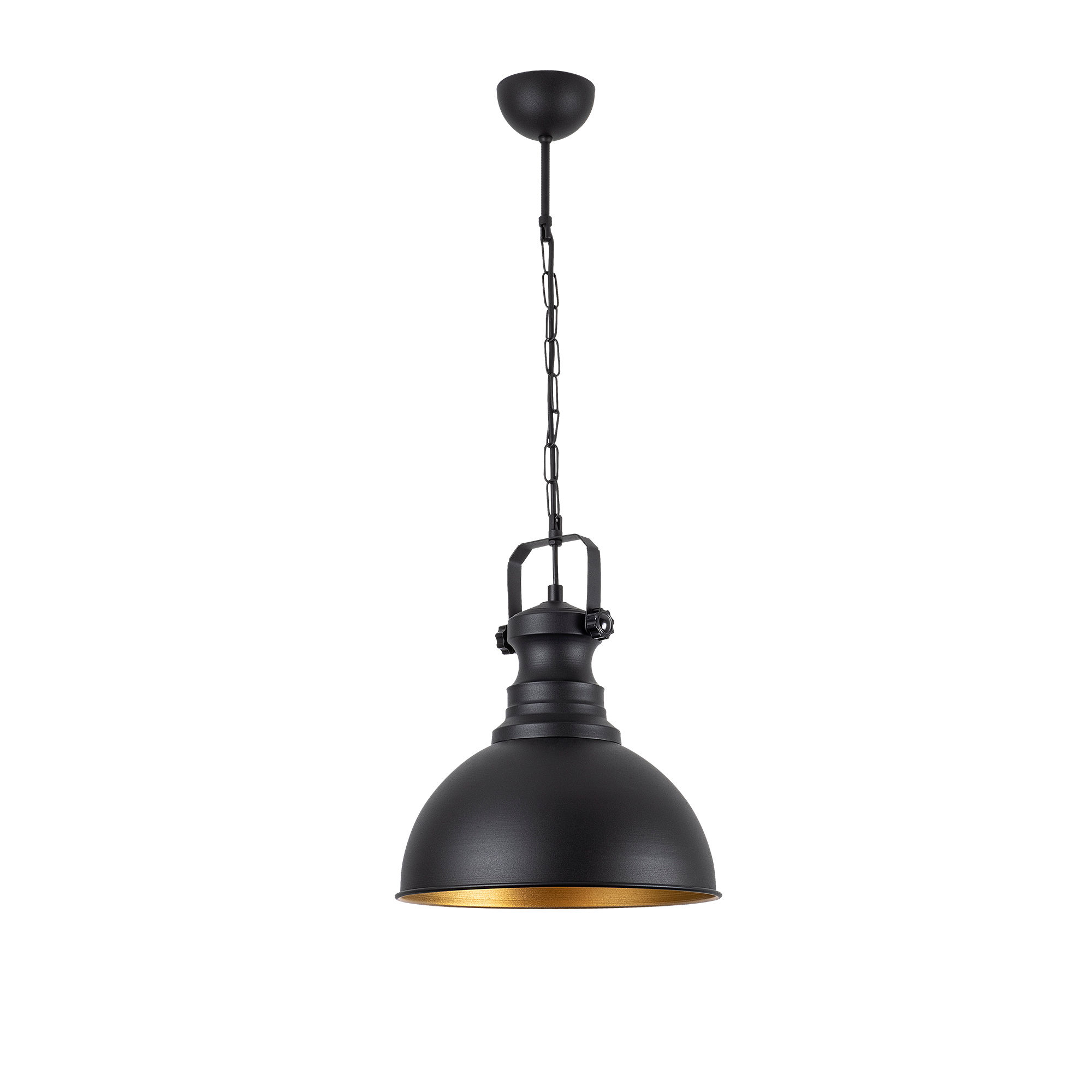 Lampa wisząca Ardulace metalowa czarna - zdjęcie 1