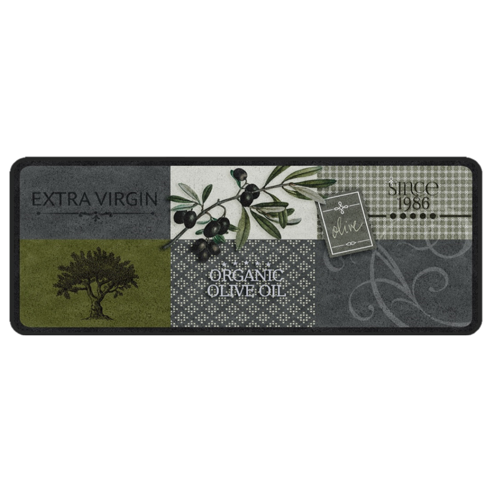 Dywanik do kuchni Naesti z motywem oliwy 50x120 cm - zdjęcie 1