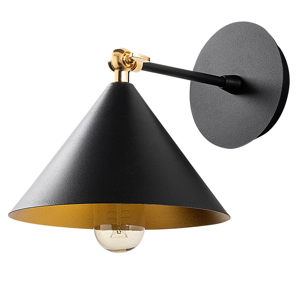 Kinkiet ścienny Norisie czarny - zdjęcie 1