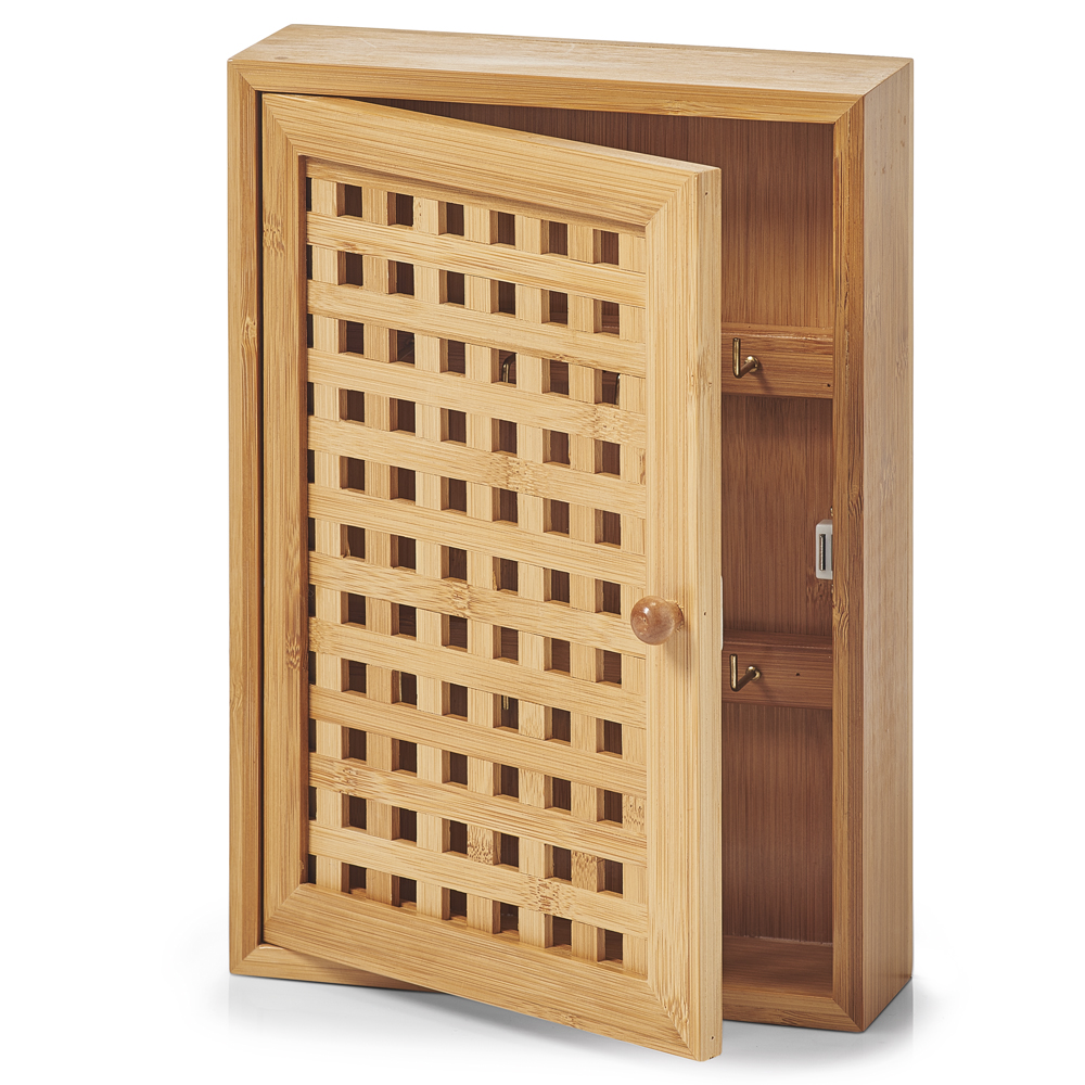 Szafka na klucze Battie bambusowa - zdjęcie 1