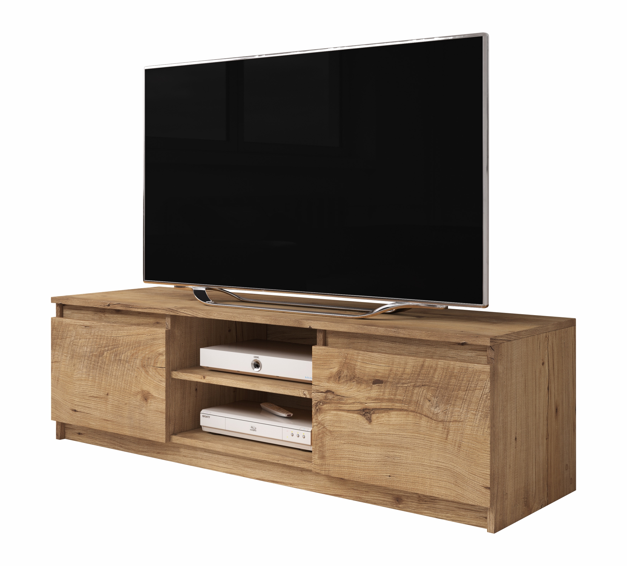 Szafka RTV Permys 120 cm kastanien breslaw - zdjęcie 1