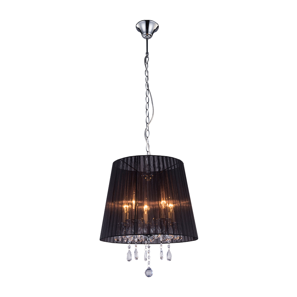 Lampa wisząca Robinson czarna - zdjęcie 1