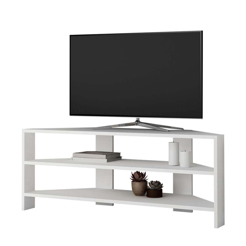 Szafka RTV Tomassivo biała - zdjęcie 1