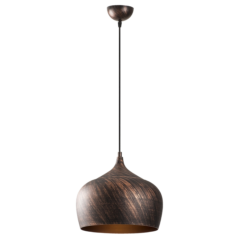 Lampa sufitowa Ardulace średnica 28 cm miedziana - zdjęcie 1