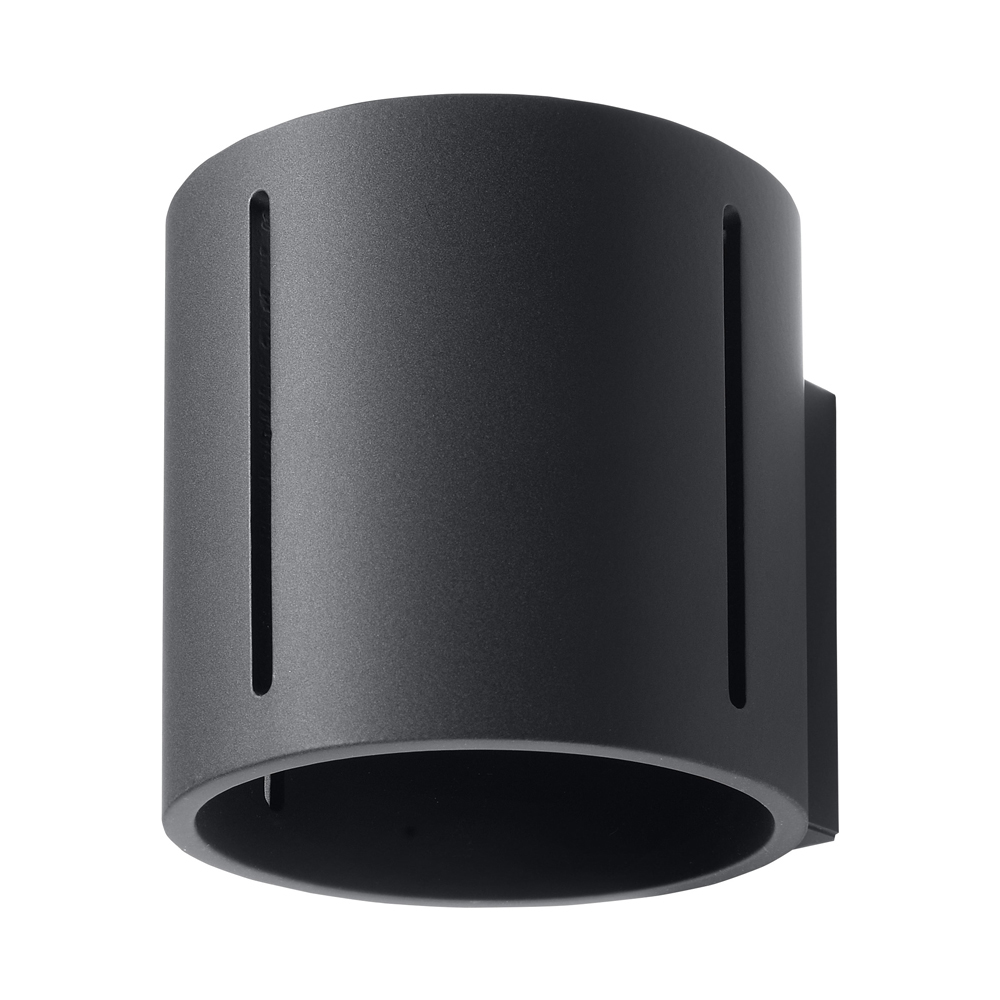 Kinkiet ścienny Zenz średnica 10 cm czarny - zdjęcie 1