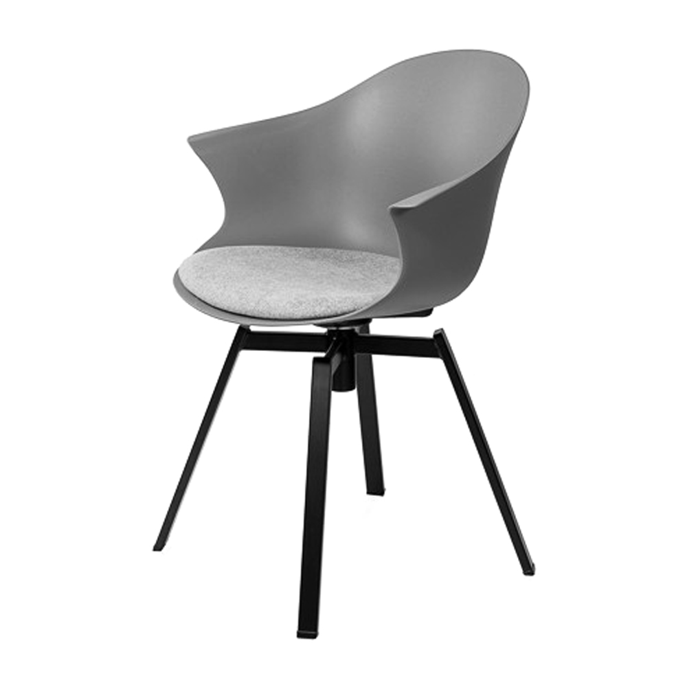 Krzesło Elderflower szare