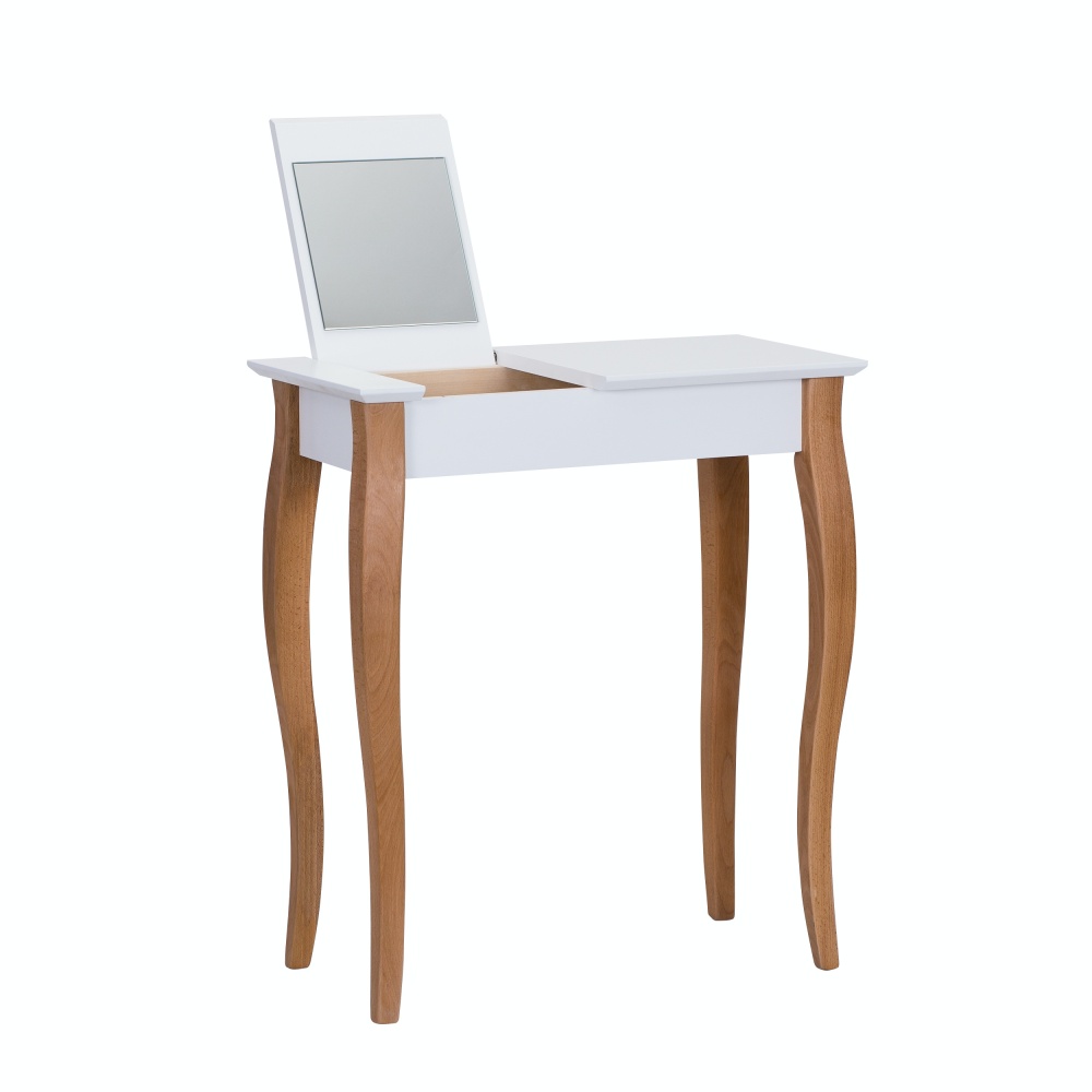 Konsola Lillo 65x35 cm z lusterkiem Biały - zdjęcie 1