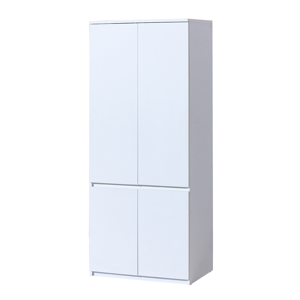 Szafa dwudrzwiowa Dobie biała - zdjęcie 1