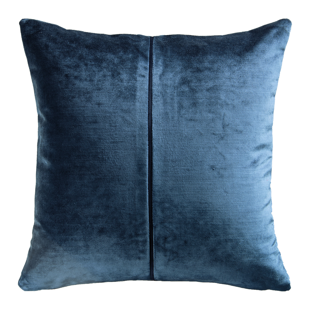 Poduszka dekoracyjna Parumleo 45x45 cm morska z kedrą - zdjęcie 1